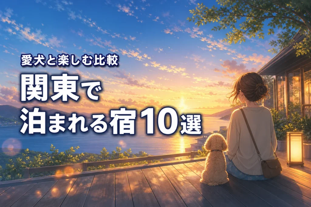 関東でワンちゃんと泊まれる宿10選！愛犬と楽しむおすすめ宿泊施設を比較