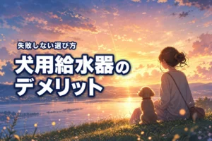 犬用給水器のデメリットとは？購入前に知るべき注意点を徹底解説！
