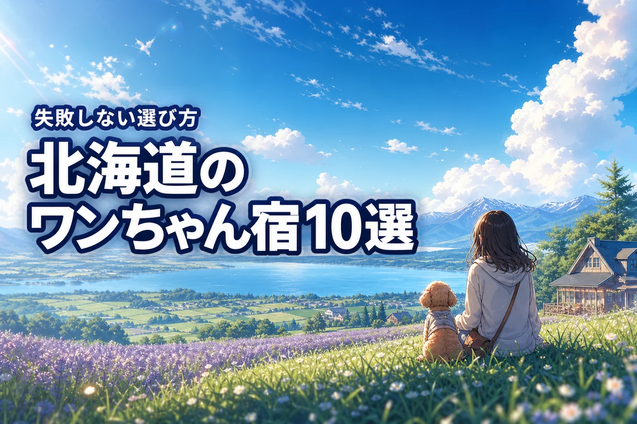ワンちゃんと泊まれる宿を北海道で厳選！おすすめ10選と失敗しない選び方を伝授