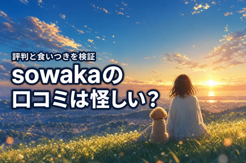 sowakaドッグフードの口コミは怪しい？評判や食いつきの実態を愛犬家が忖度なしで検証